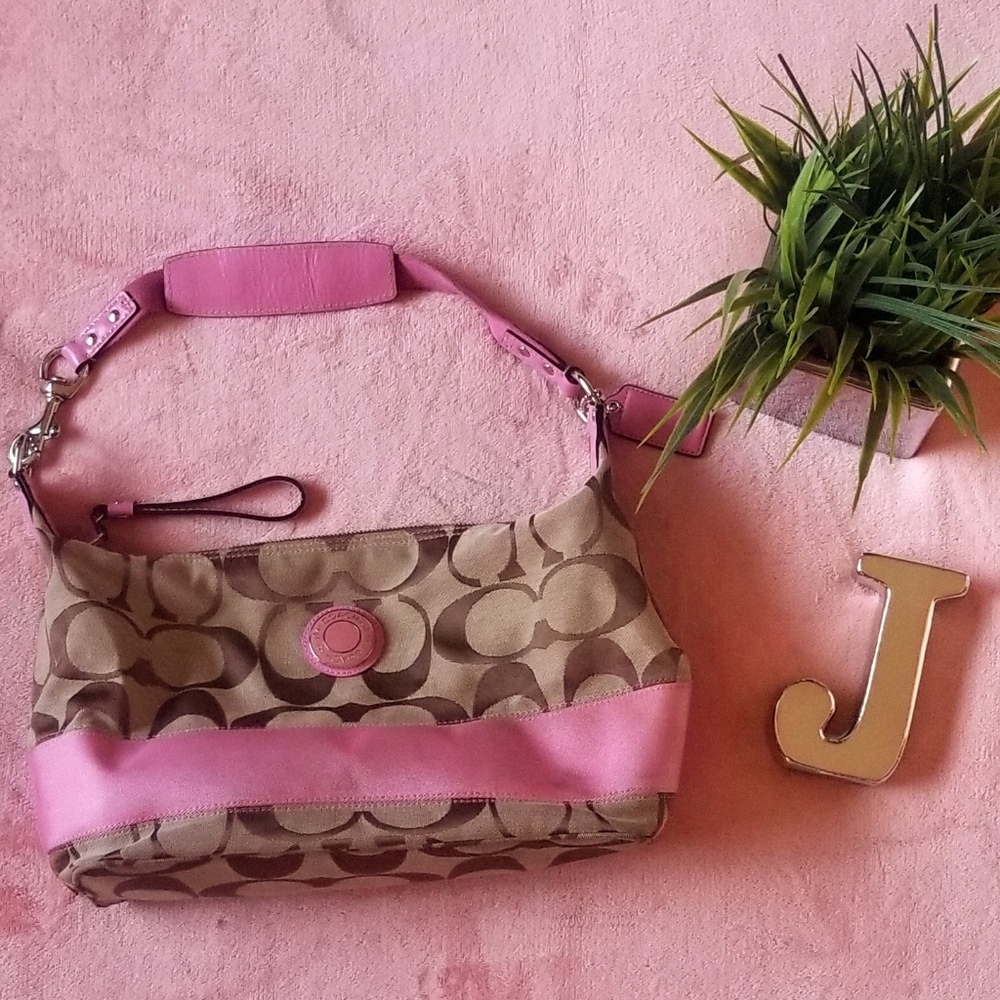 Coach Signature Hobo Bag